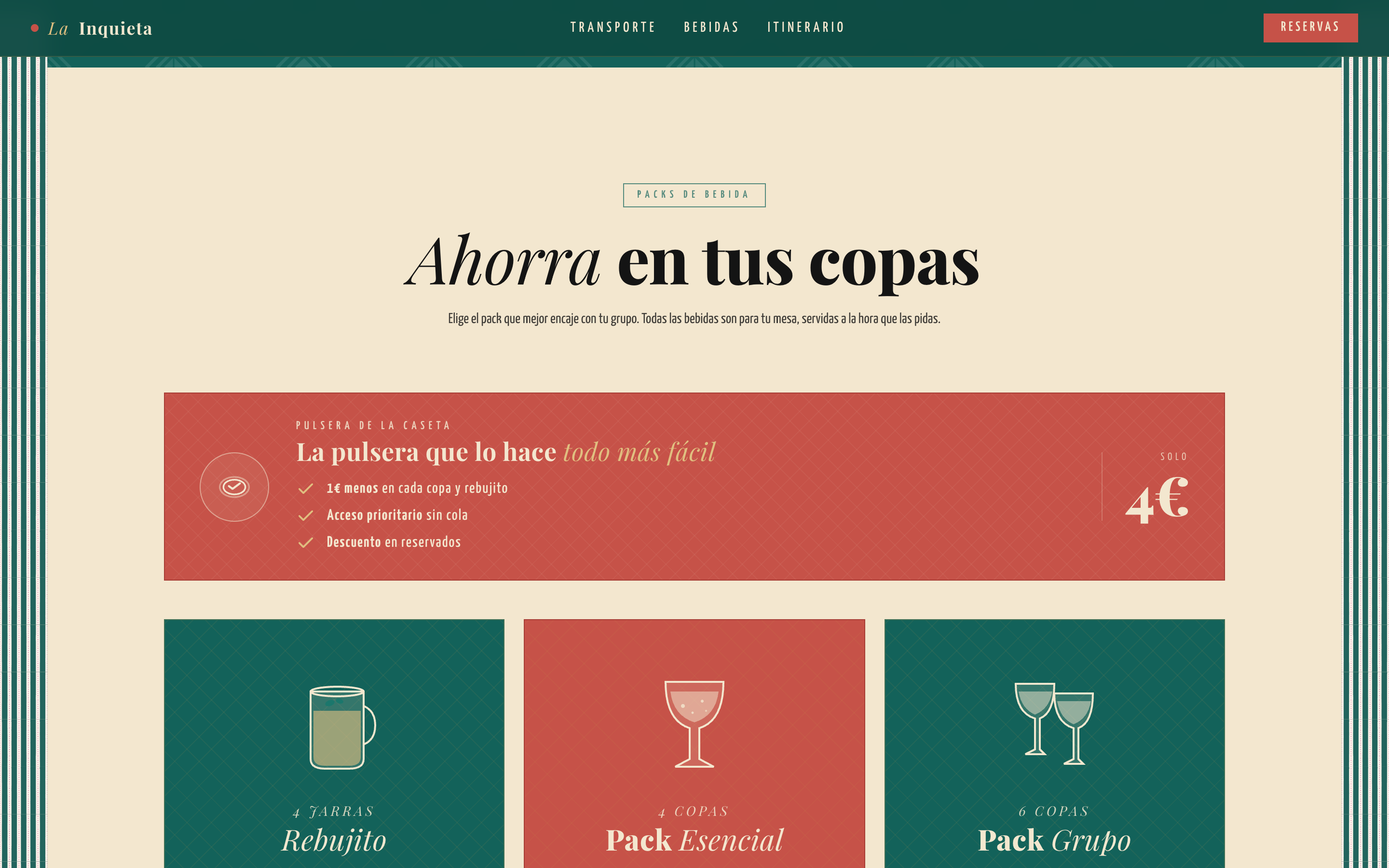Bebidas