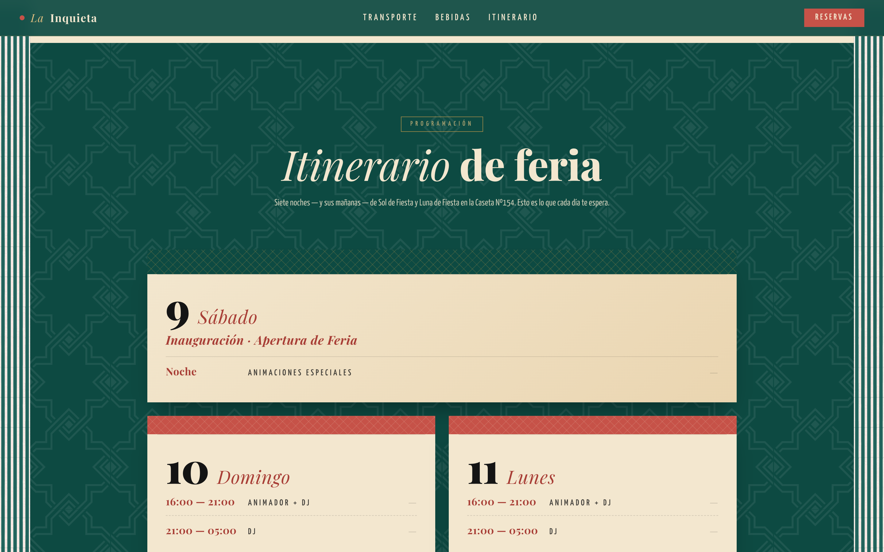 Itinerario